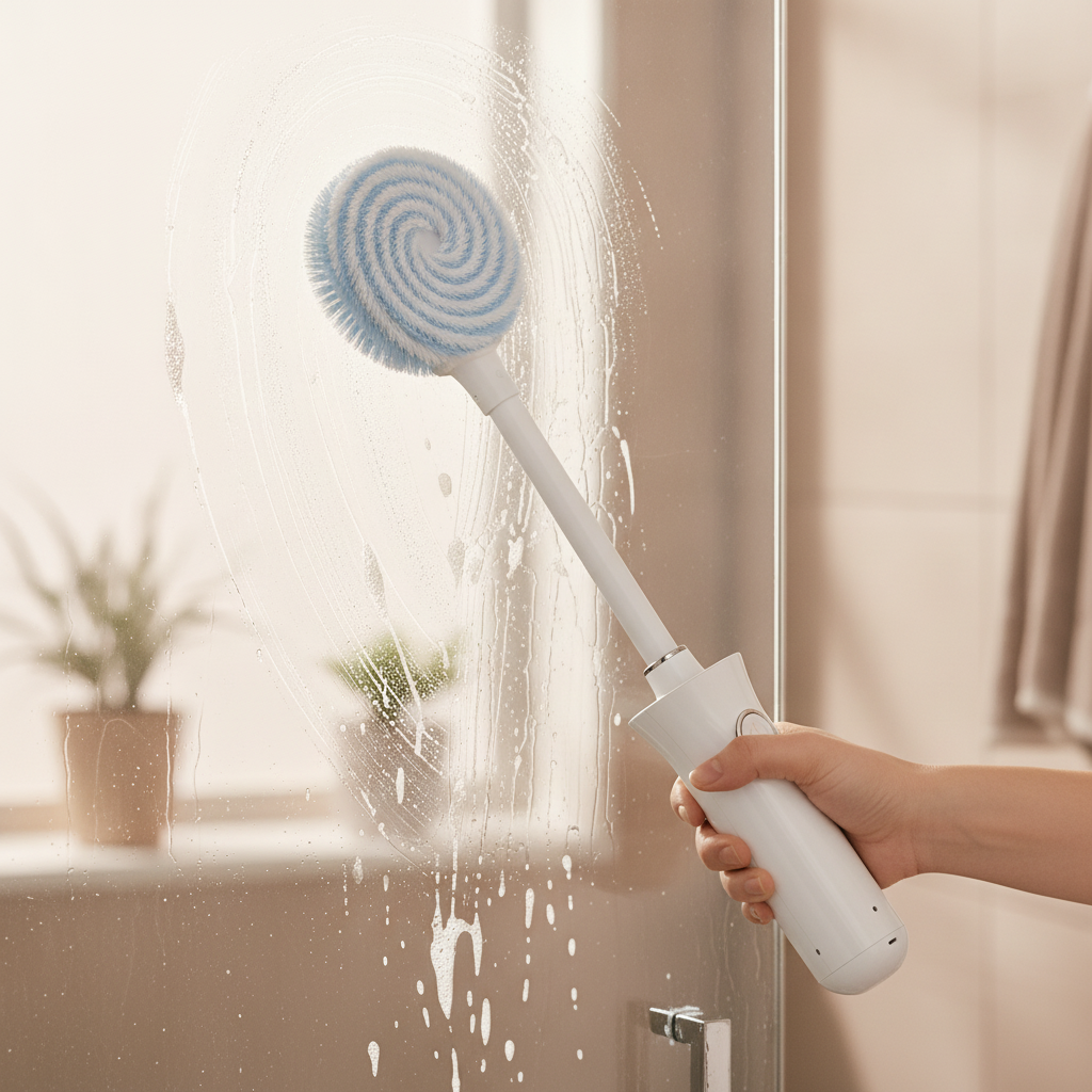 ScrubKnack™ — Cordless Electric Spin Scrubber